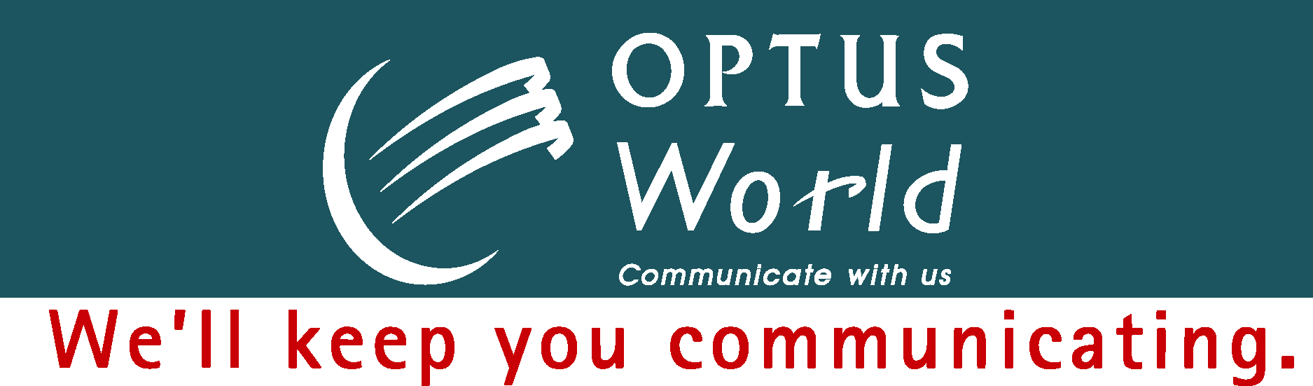 Optus World Logo Vector Logo